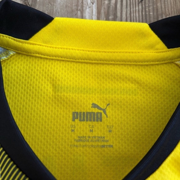 NWT PUMA BORUSSIA DORTMUND 22/23 REPLICA CUP Soccer Jersey - Picture 8 of 14